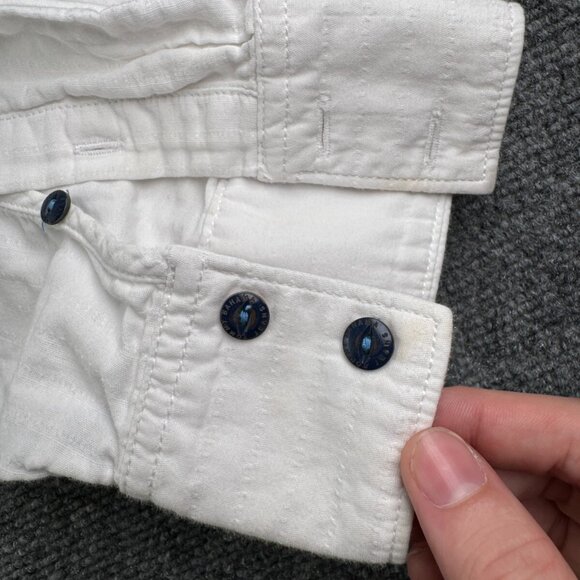 Tommy Bahama Long Sleeve Button Up Shirt Adult Island Modern Fit White XL COTTON - Picture 15 of 16